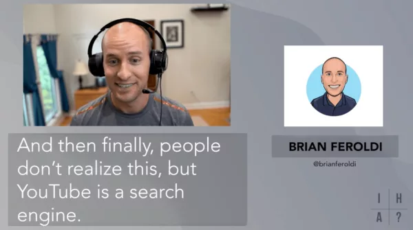 A man wearing headphones.