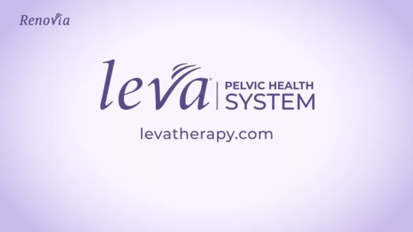The logo for leva health system.
